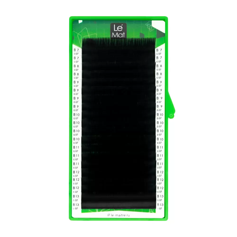 Ресницы чёрные Le Maitre EXCELLENT, Микс 20 линий