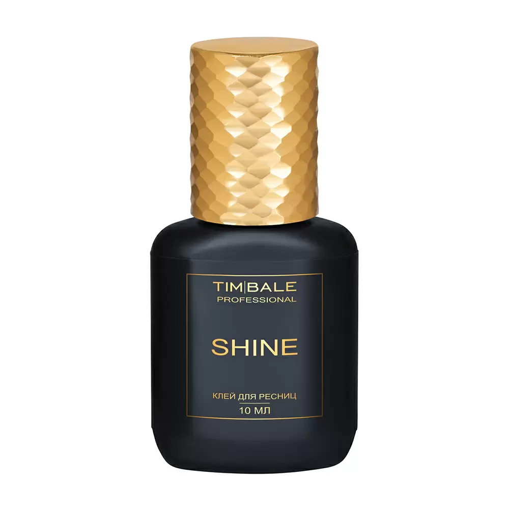 Клей TimBale SHINE чёрный для наращивания ресниц, 10 мл