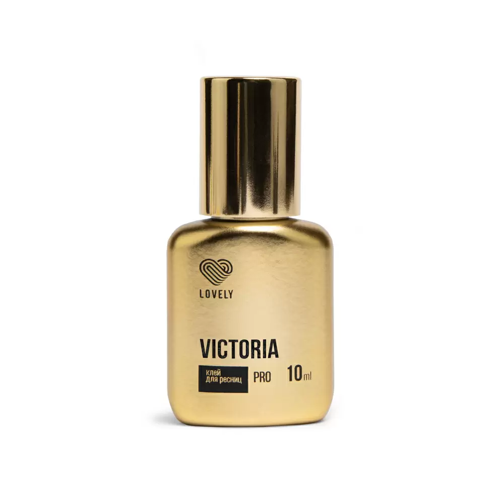 Клей Lovely Victoria чёрный для наращивания ресниц, 10 мл