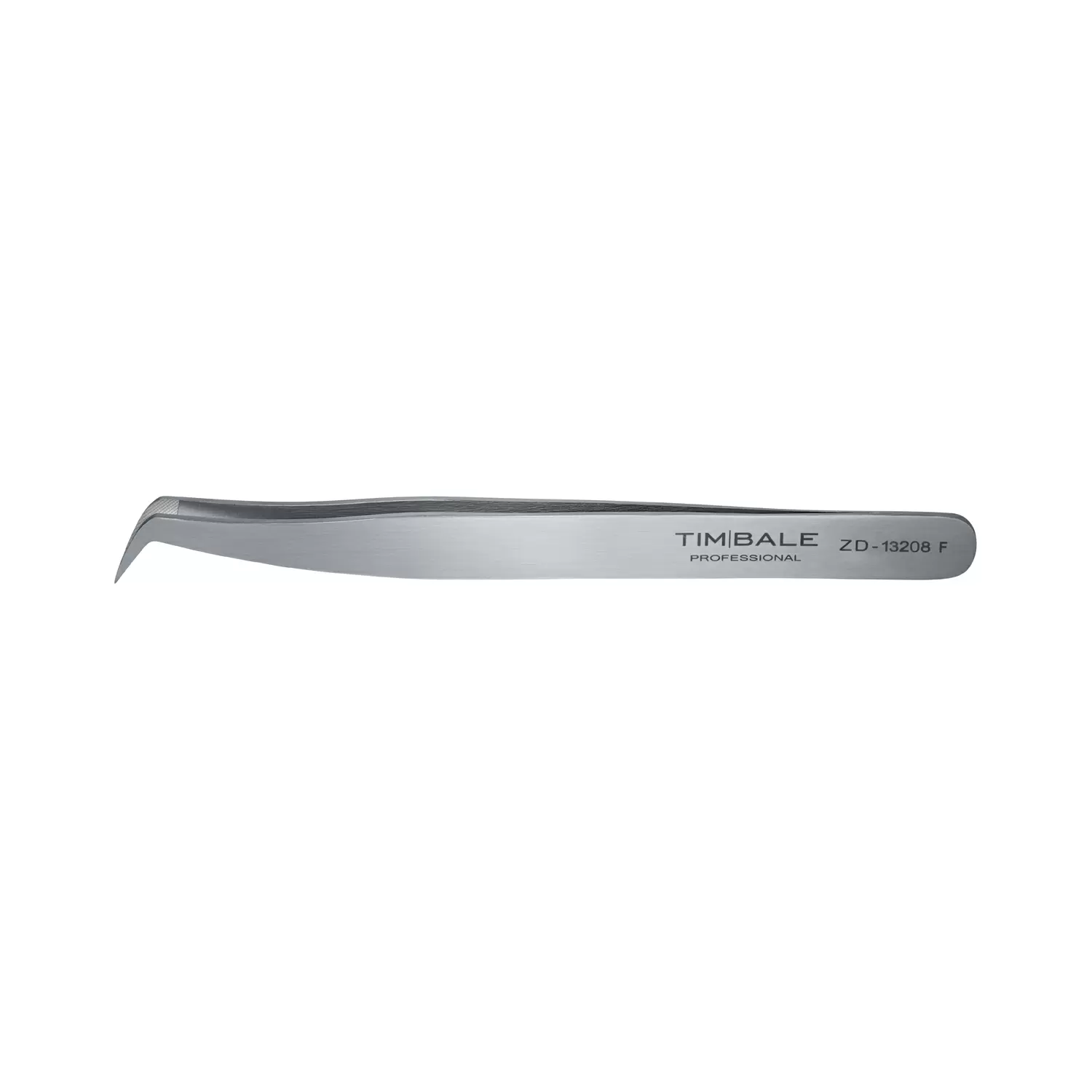 Пинцет для наращивания ресниц TimBale ZD-13208 фирменный, Fiber