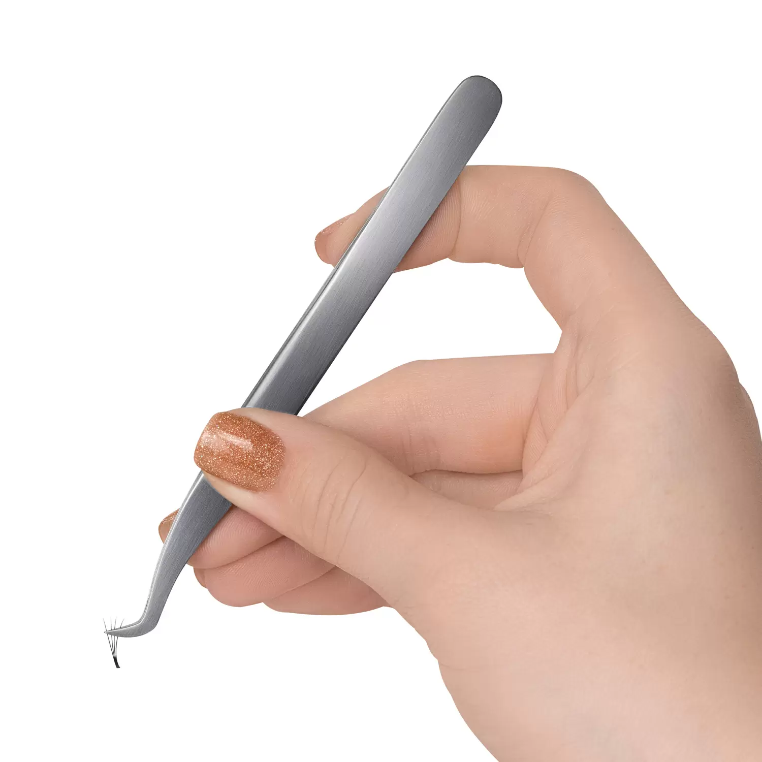 Пинцет для наращивания ресниц TimBale ZD-35