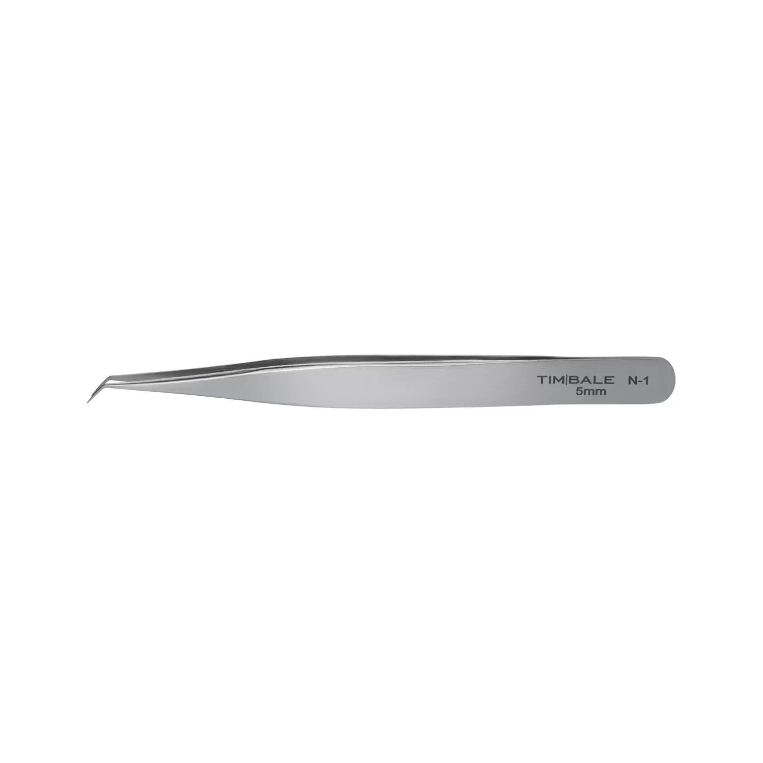Пинцет для наращивания ресниц TimBale Nano N-1, 5 мм