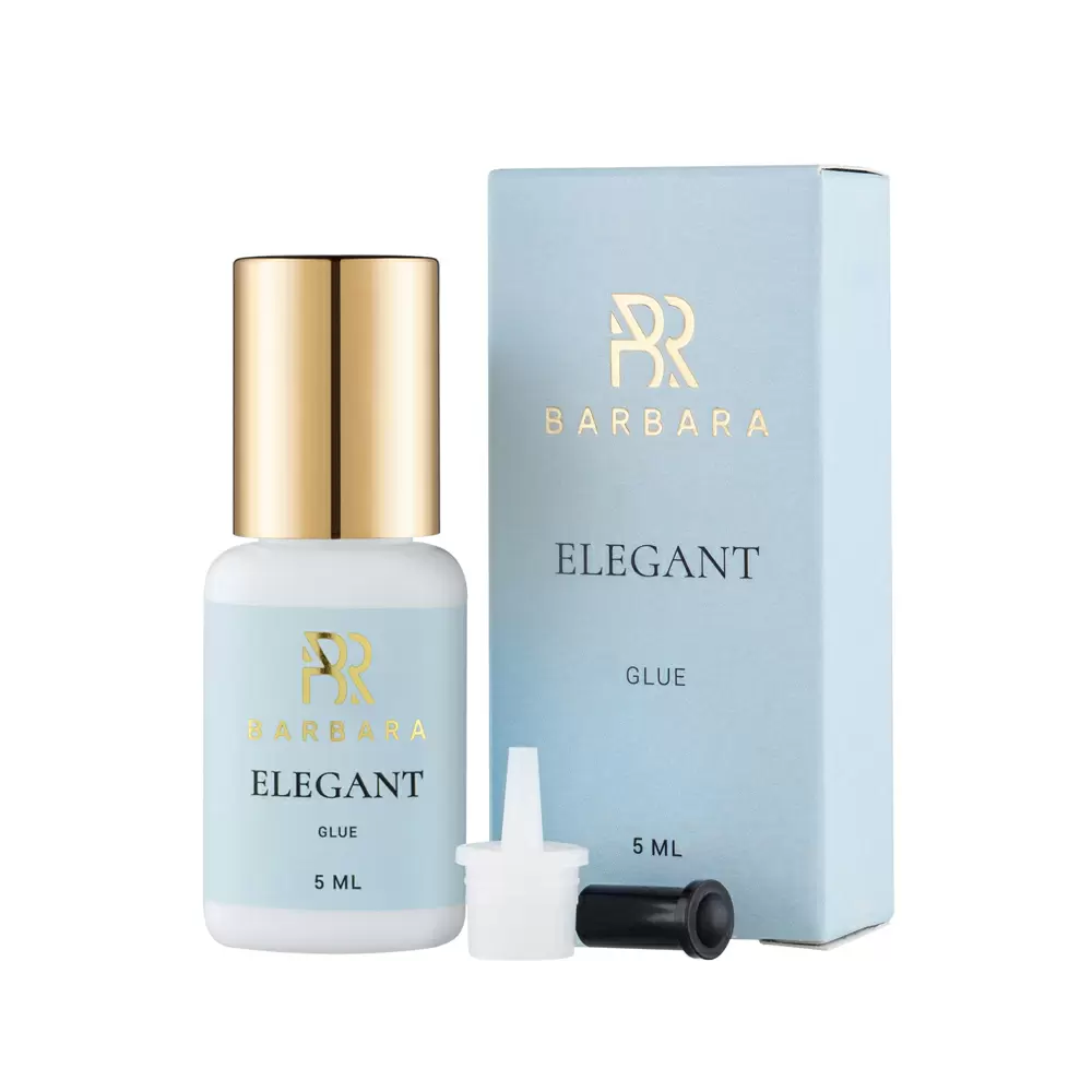 Клей BARBARA Elegant чёрный для наращивания ресниц, 5 мл, Уценка