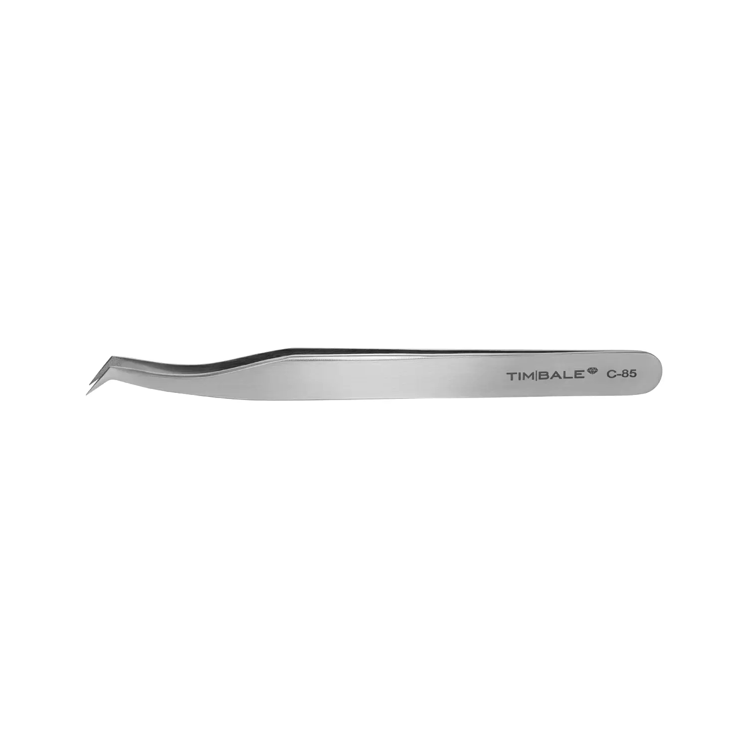 Пинцет для наращивания ресниц TimBale Diamond C-85