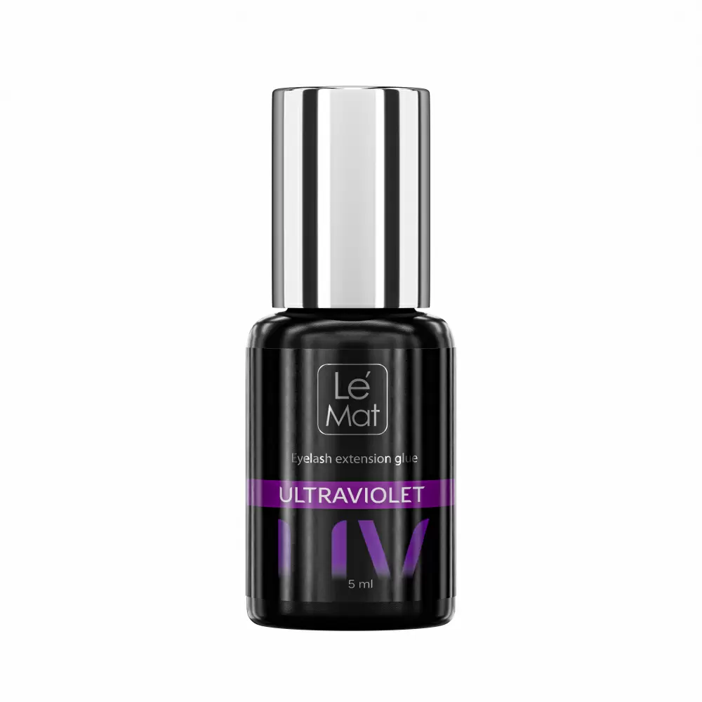 Клей Le Maitre UV-1 Violet чёрный для наращивания ресниц, 5 мл
