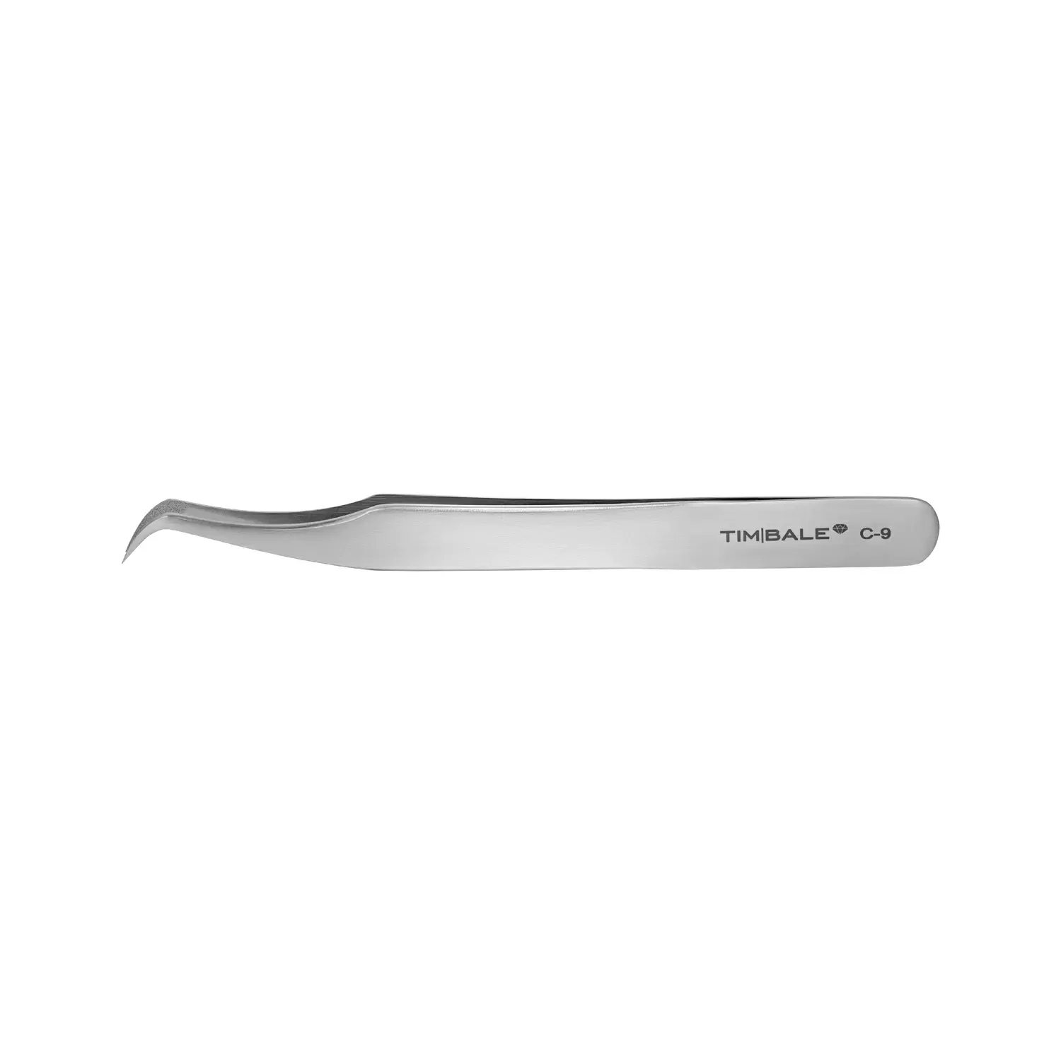 Пинцет для наращивания ресниц TimBale Diamond C-9