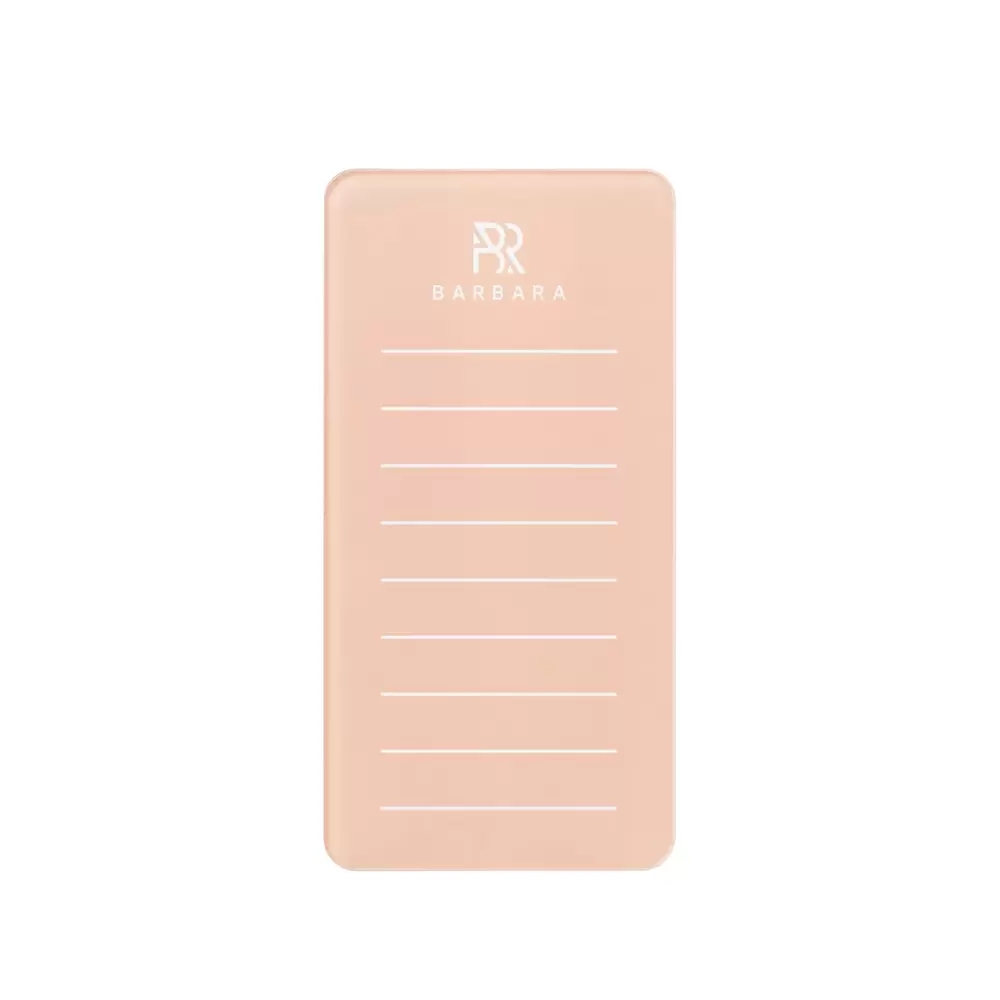 Планшет фирменный для ресниц малый BARBARA, Peach
