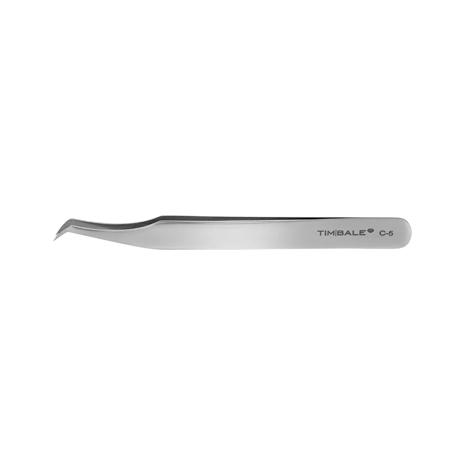 Пинцет для наращивания ресниц TimBale Diamond C-5