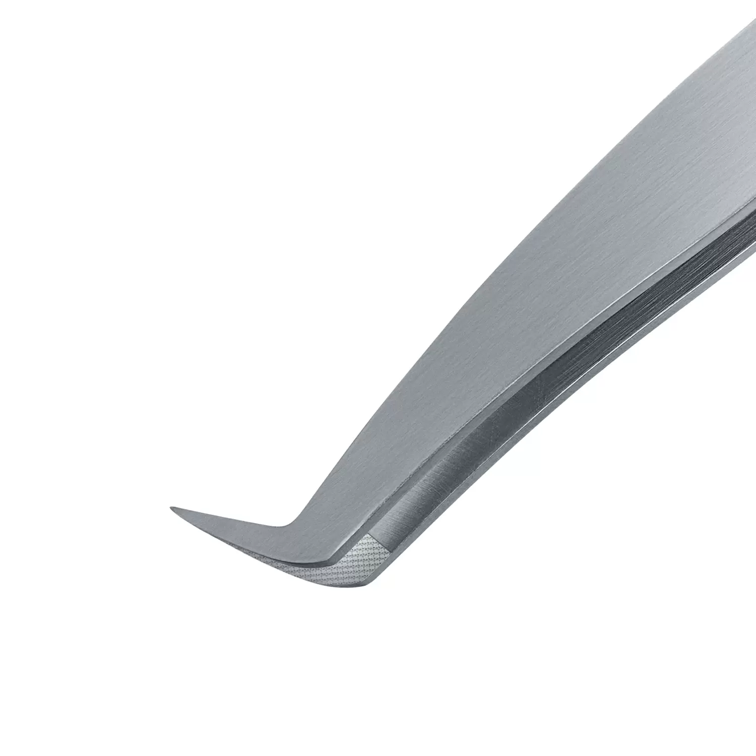 Пинцет для наращивания ресниц TimBale ZD-13208 фирменный, Fiber