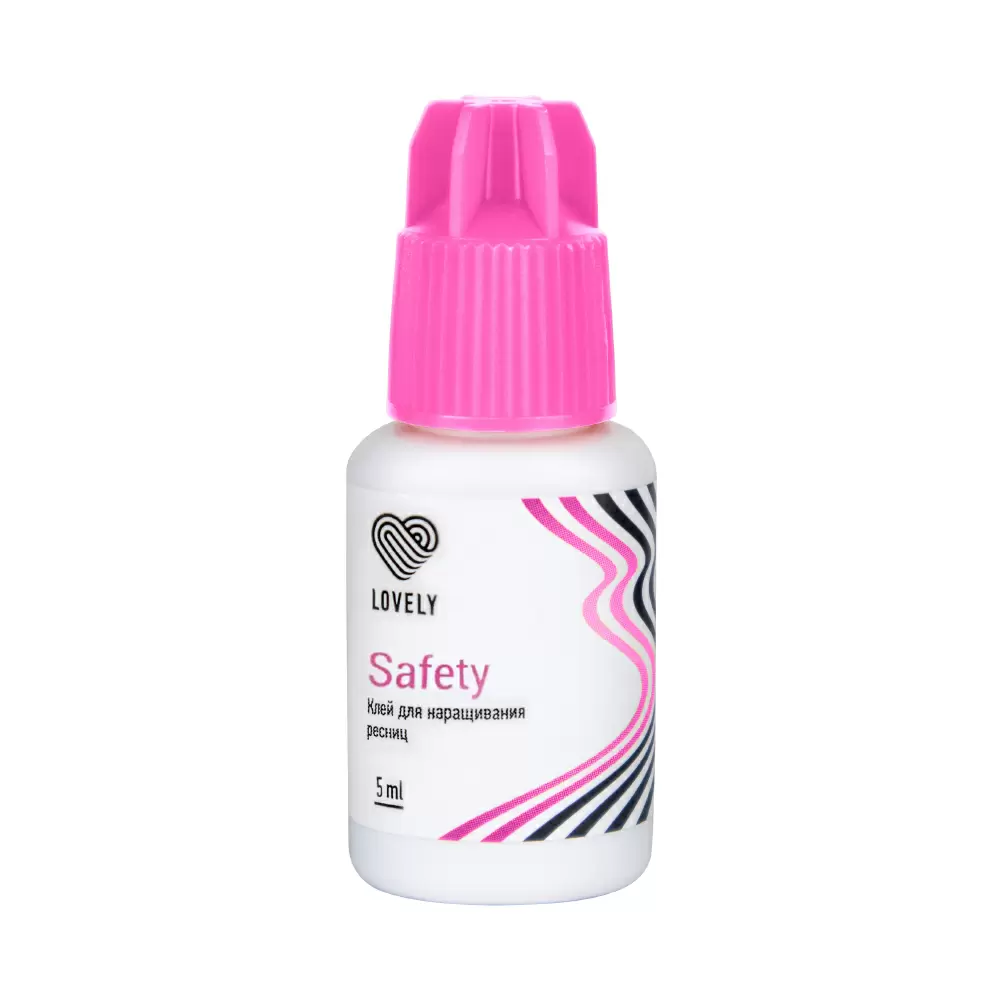 Клей чёрный для наращивания ресниц Lovely Safety