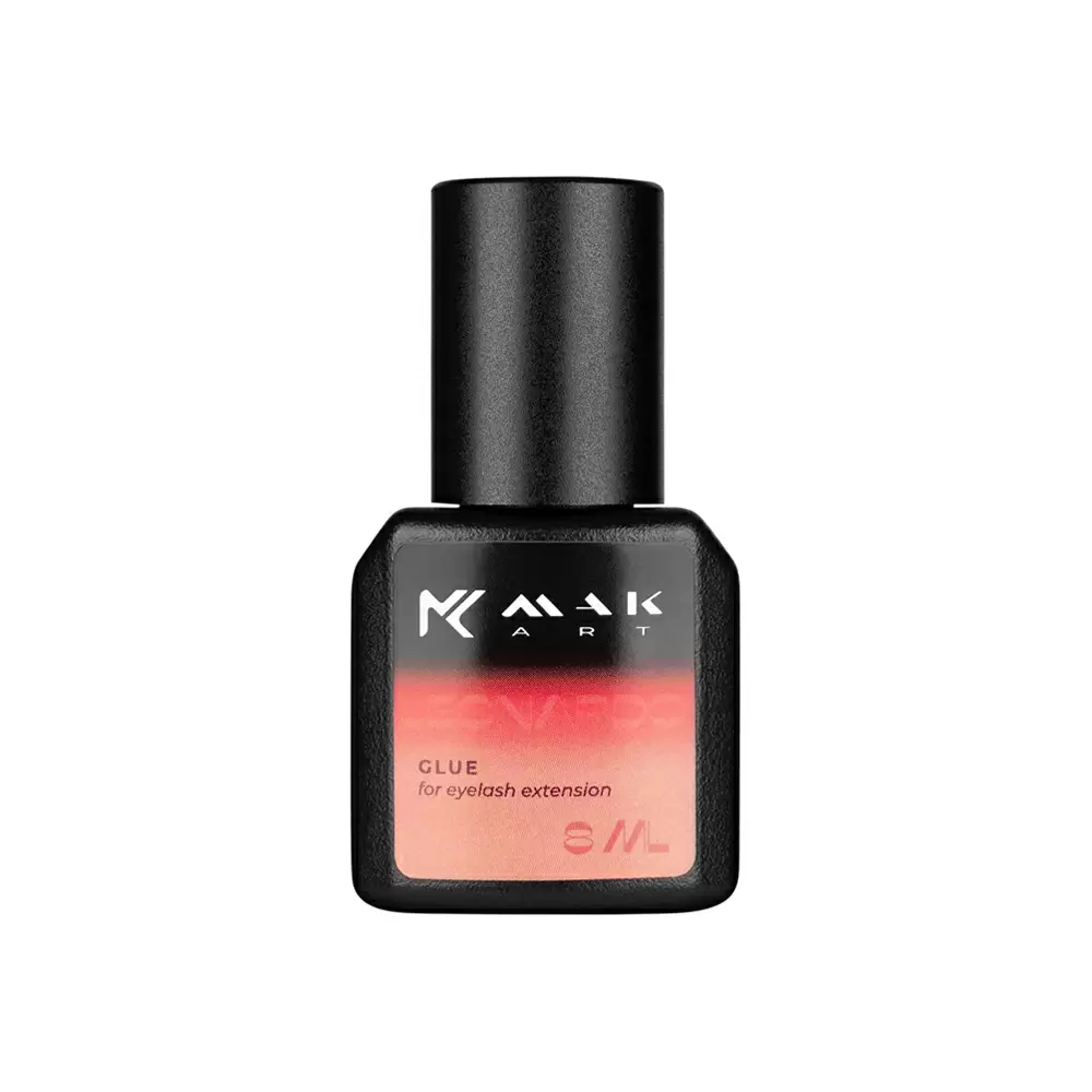 Клей MAKart Leonardo чёрный для наращивания ресниц, 8 мл