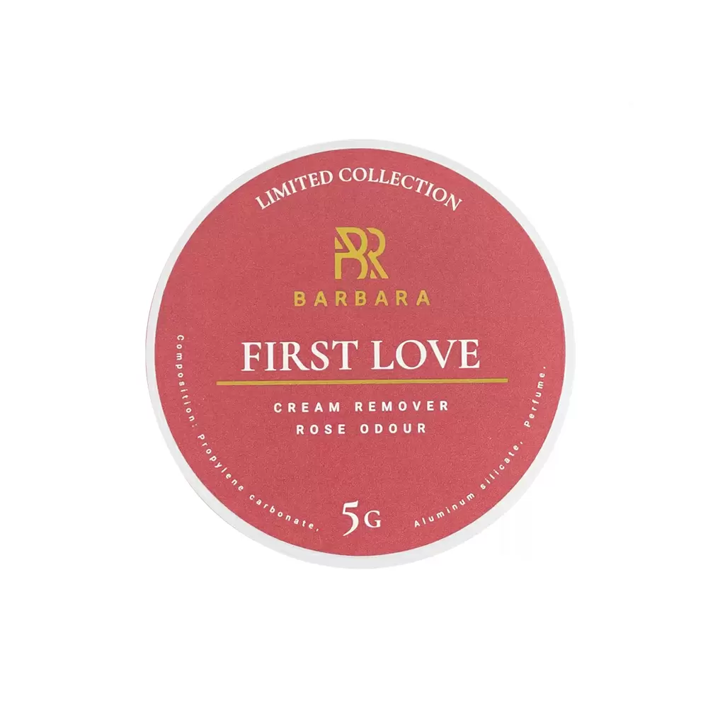 Ремувер кремовый для снятия ресниц BARBARA FIRST LOVE, 5 г, Роза