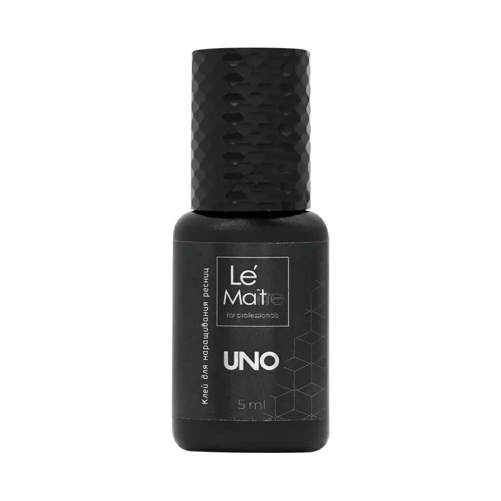 Клей Le Maitre UNO чёрный для наращивания ресниц, 5 мл