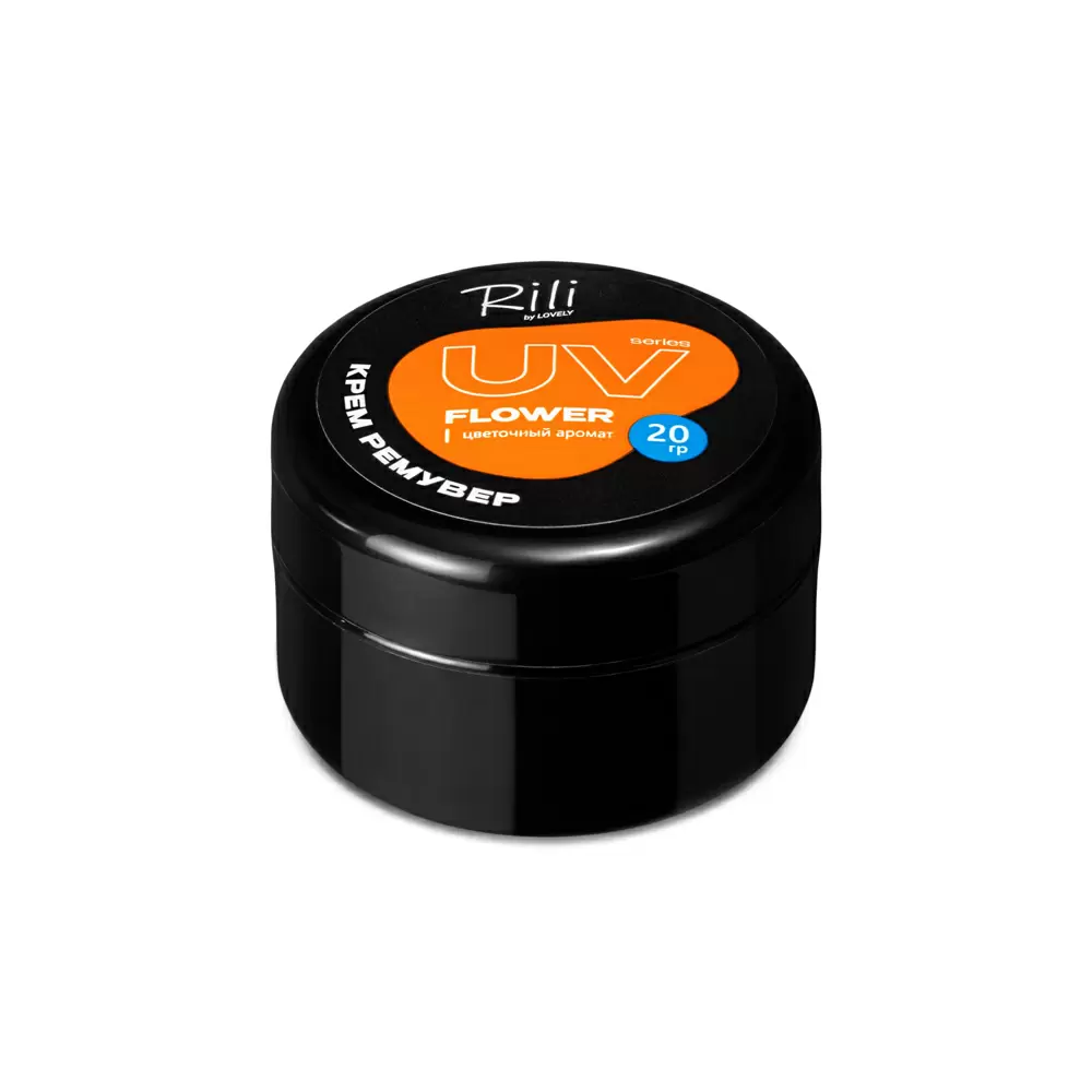 Ремувер кремовый Rili UV series Flower, 20 г, Цветочный аромат