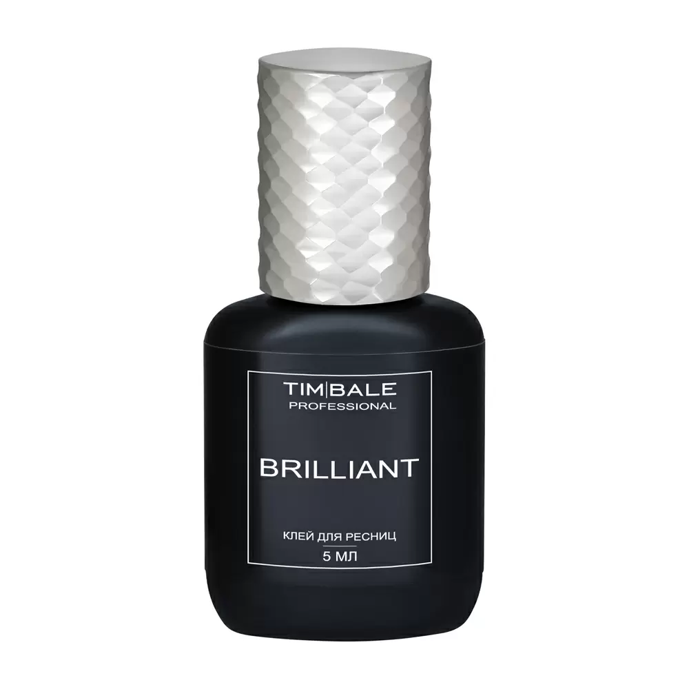 Клей TimBale BRILLIANT чёрный для наращивания ресниц, 5 мл