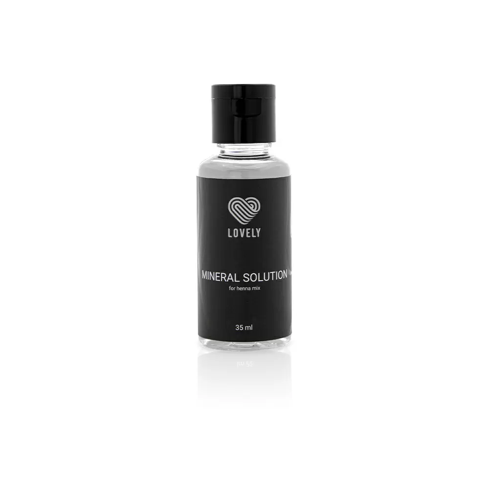 Минеральная вода для раствора хны Lovely, 35 мл