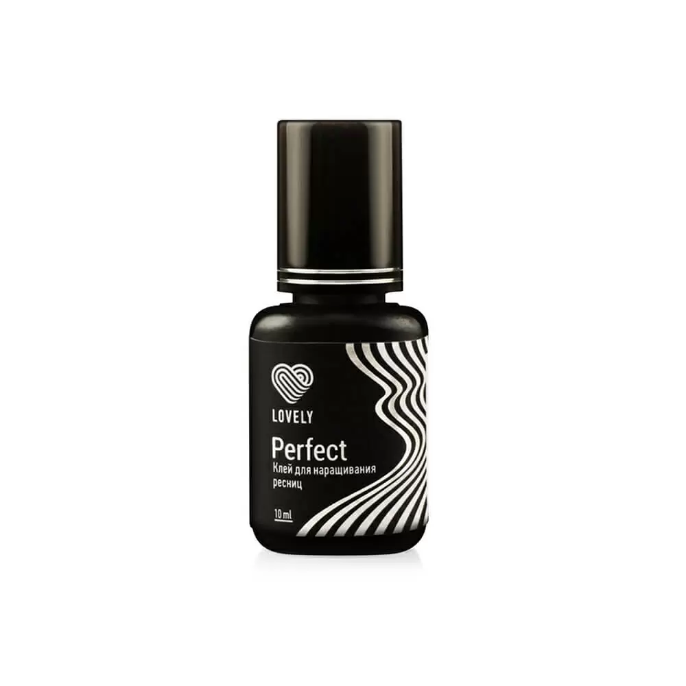 Клей Lovely Perfect чёрный для наращивания ресниц, 10 мл