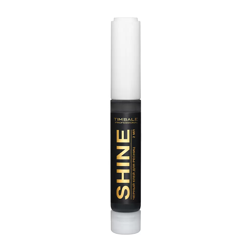 Клей TimBale SHINE чёрный для наращивания ресниц, 2 мл