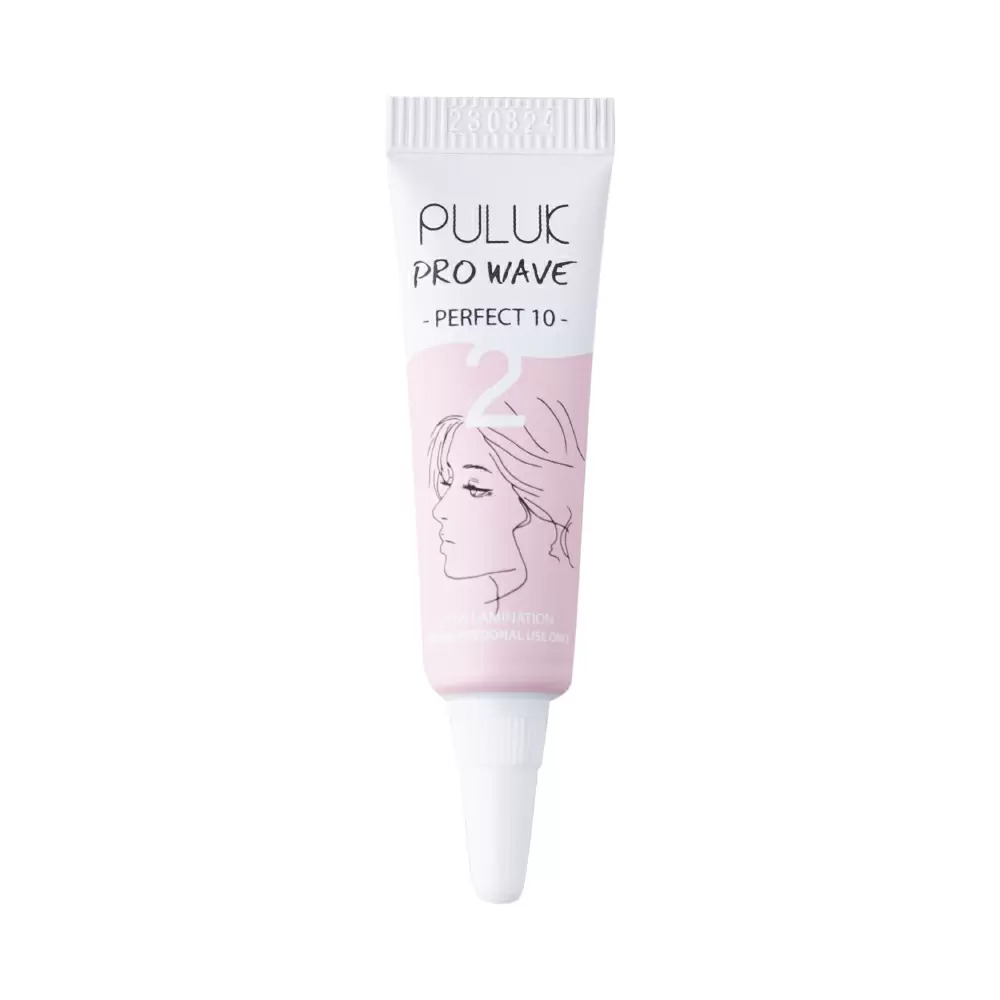 Состав №2 для ламинирования ресниц Puluk Pro Wave (setting cream), 7 г