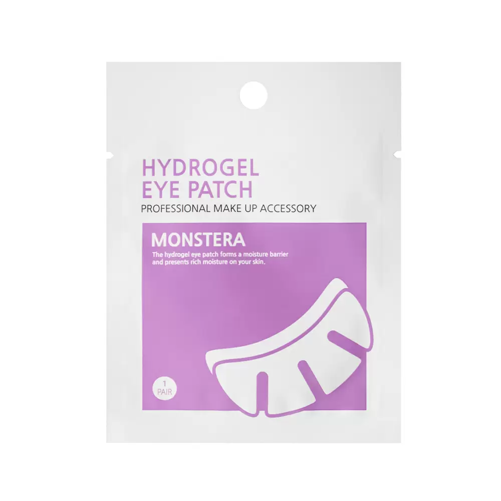 Патчи гидрогелевые HS MONSTERA для изоляции ресниц, 1 пара
