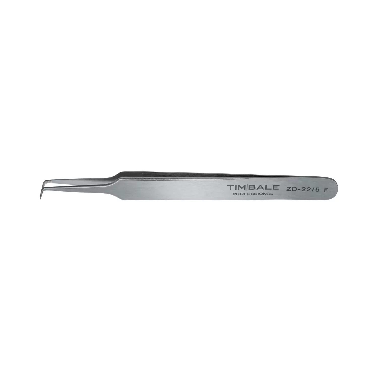 Пинцет для наращивания ресниц TimBale ZD-22, 5 мм, Fiber