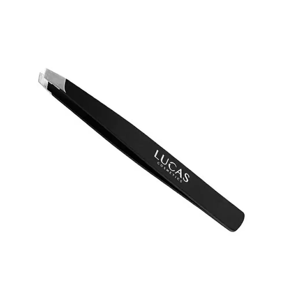 Пинцет чёрный Lucas Cosmetics