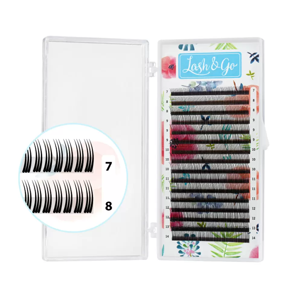 Ресницы 3D Lash&Go, Микс 16 линий