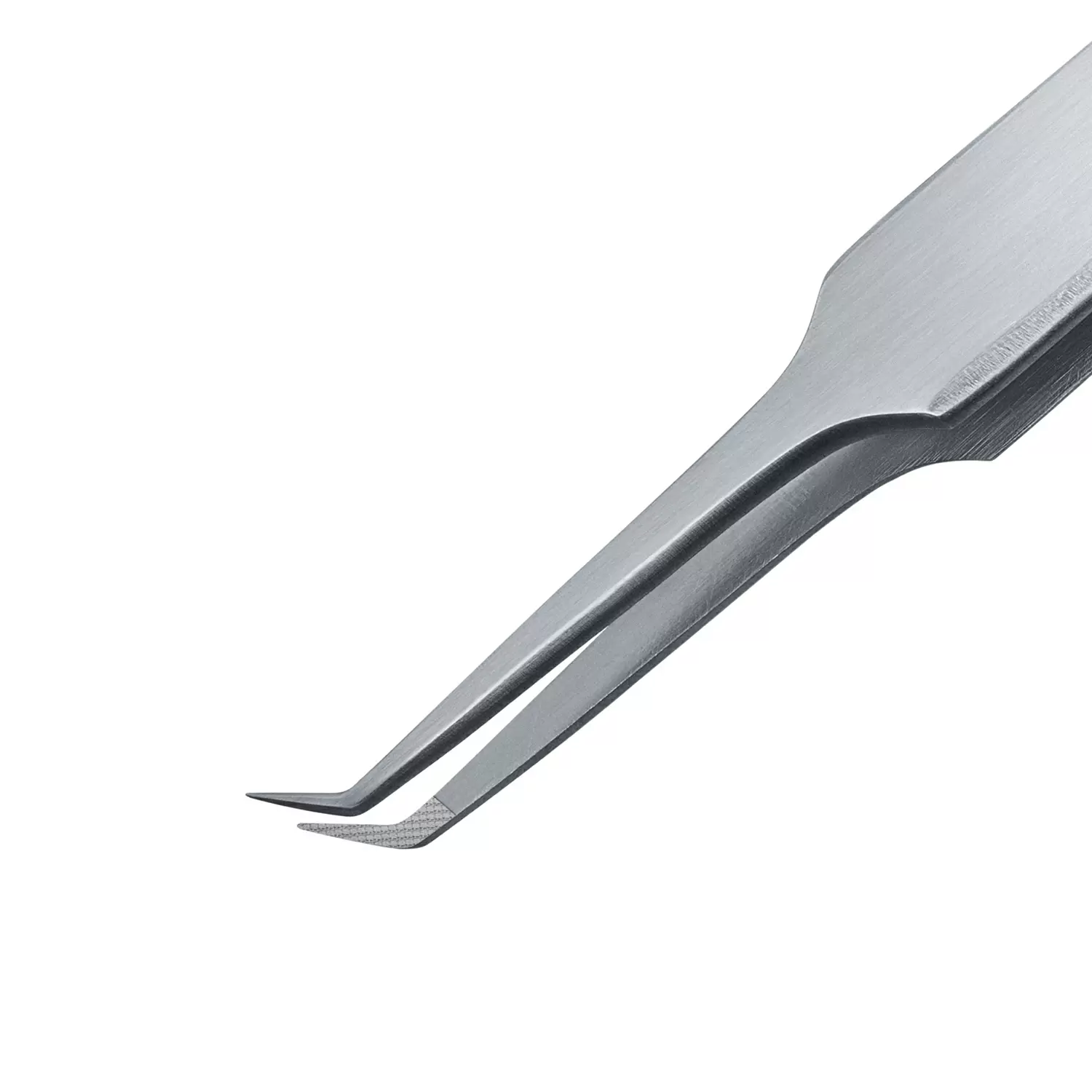 Пинцет для наращивания ресниц TimBale ZD-21, 5 мм, Fiber