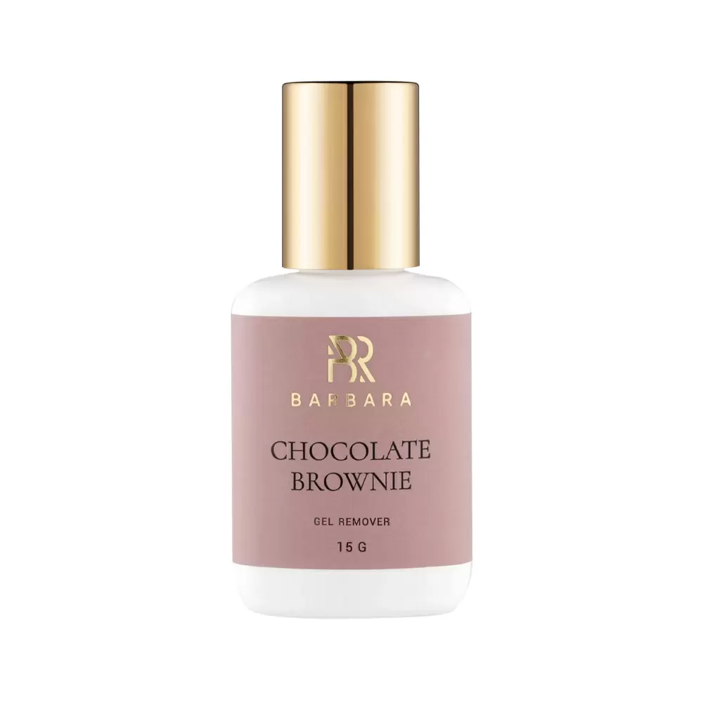 Ремувер гелевый для снятия ресниц BARBARA Chocolate Brownie, 15 мл, Брауни