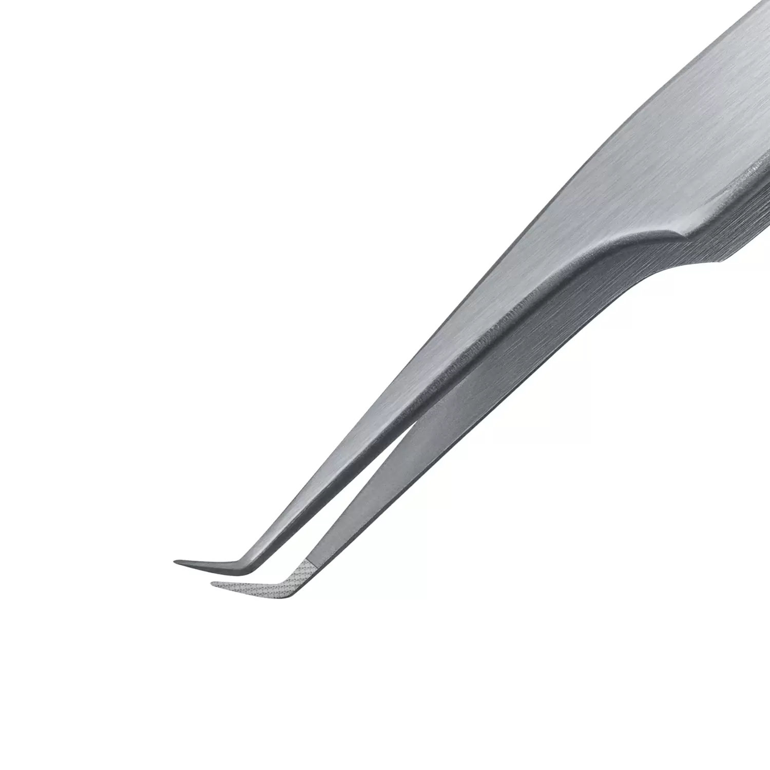Пинцет для наращивания ресниц TimBale ZD-10, 5 мм, Fiber