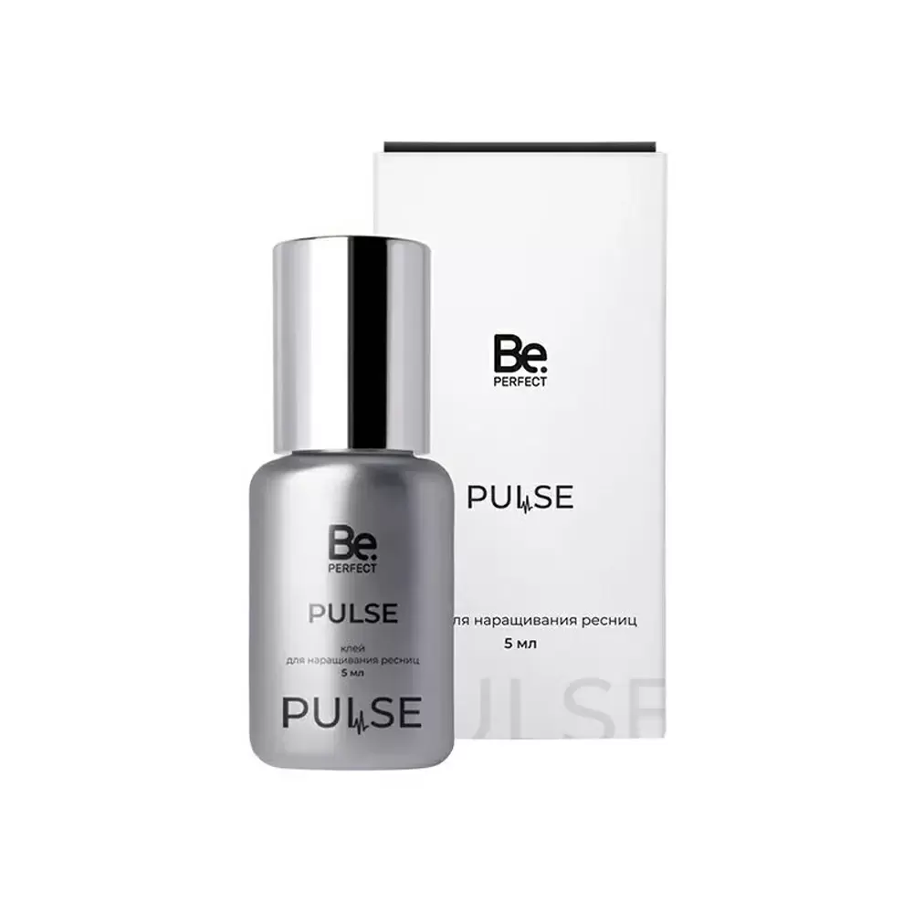 Клей Be Perfect Pulse чёрный для наращивания ресниц, 5 мл, Коробочка