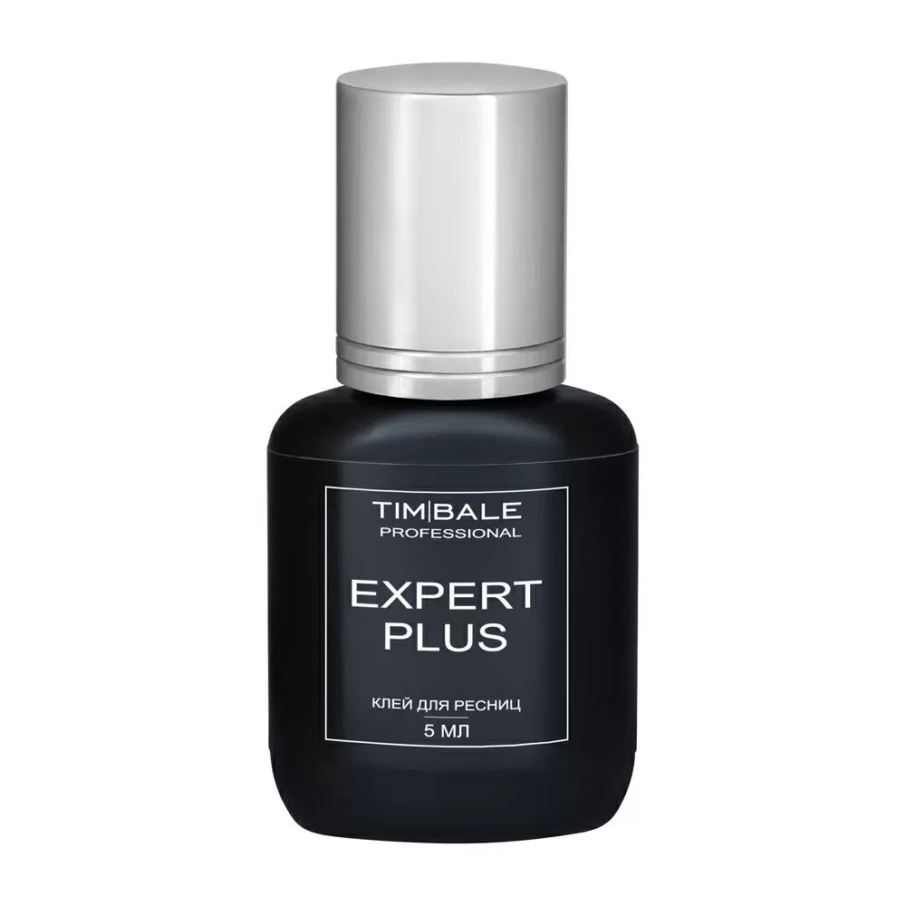 Клей TimBale EXPERT PLUS чёрный для наращивания ресниц, 5 мл