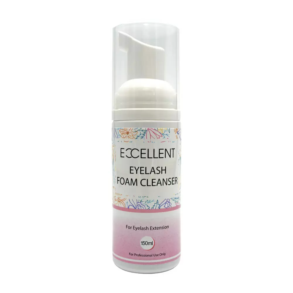 Пенка очищающая для ресниц и бровей Excellent FOAM CLEANSER