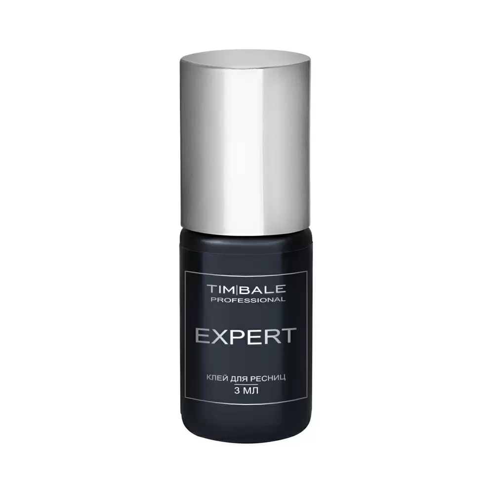 Клей TimBale Expert чёрный для наращивания ресниц, 3 мл