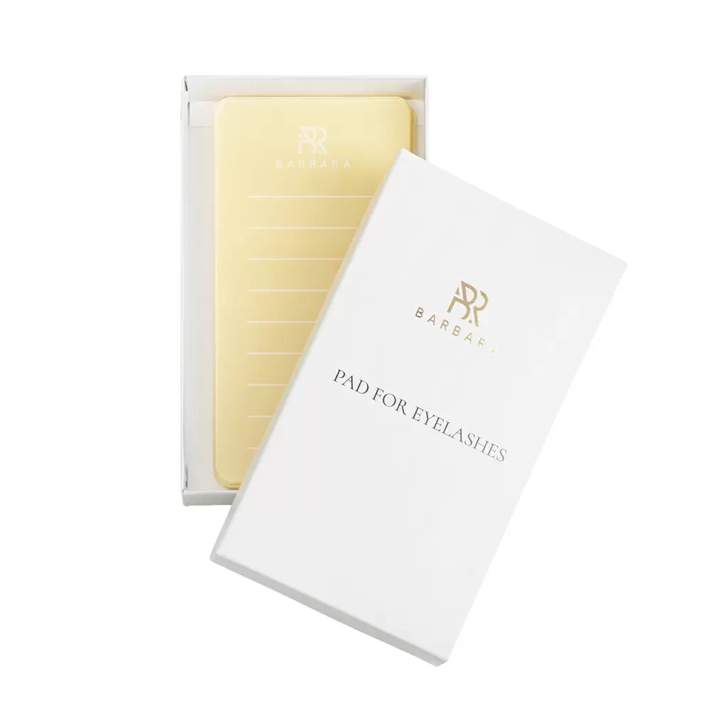 Планшет фирменный для ресниц малый BARBARA, Butter