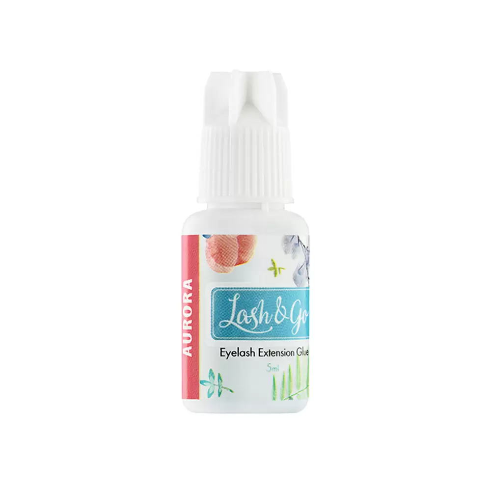 Клей Lash&Go Aurora чёрный для наращивания ресниц, 5 мл
