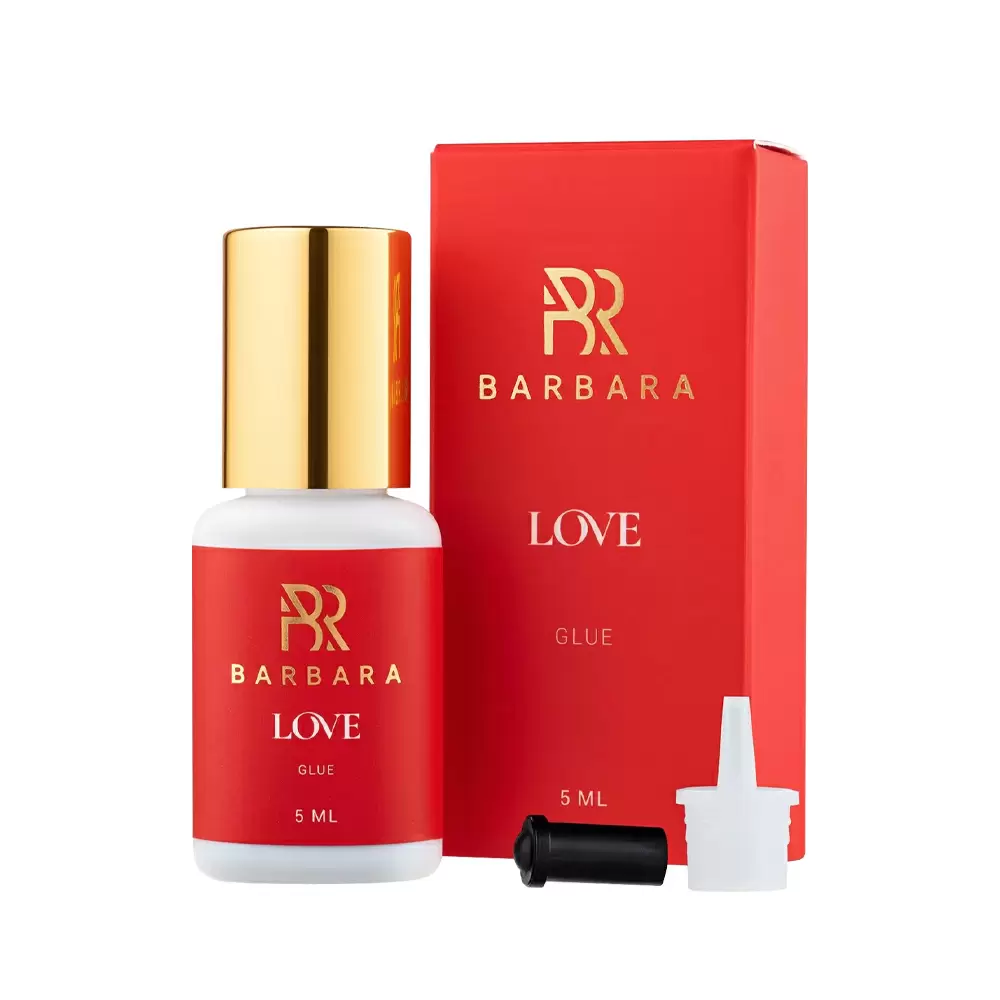Клей BARBARA Love чёрный для наращивания ресниц, 5 мл