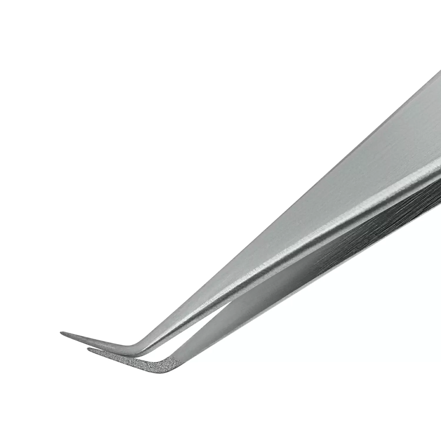 Пинцет для наращивания ресниц TimBale Diamond N-1, 7 мм