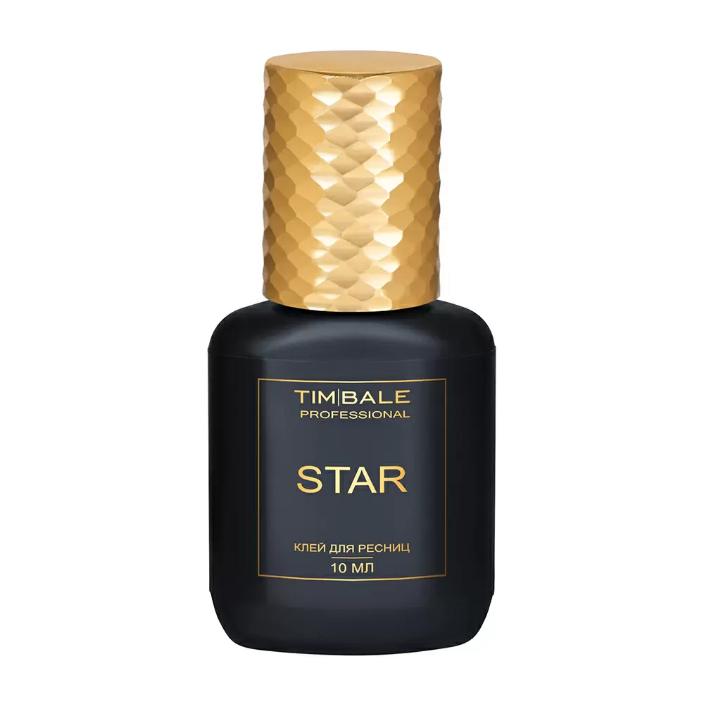 Клей TimBale STAR чёрный для наращивания ресниц, 10 мл