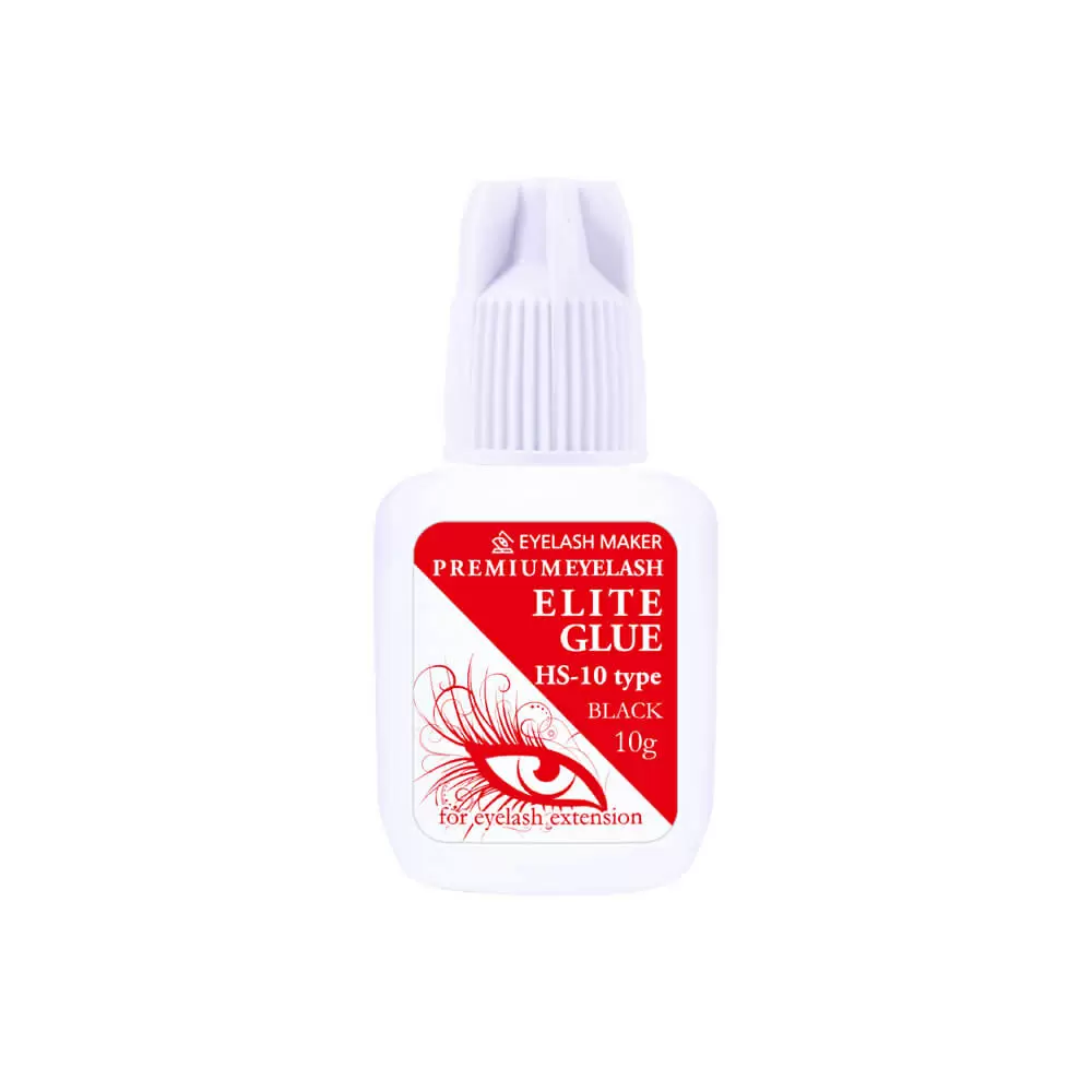 Клей Eyelash Maker HS-10 Elite чёрный для наращивания ресниц, 10 г