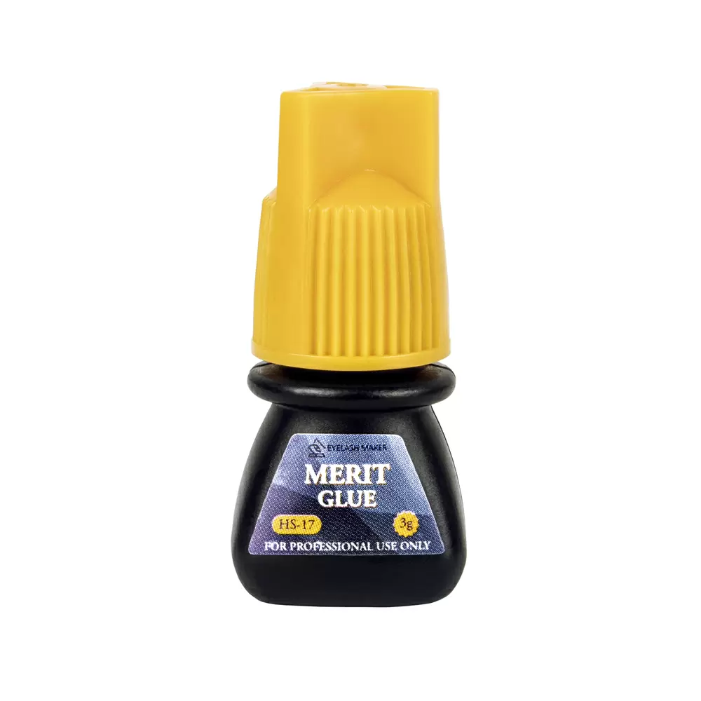 Клей Eyelash Maker HS-17 Merit чёрный для наращивания ресниц, 3 г