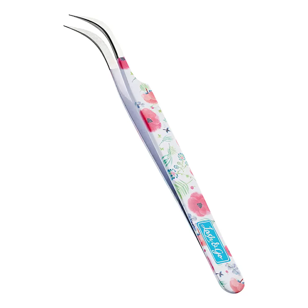 Пинцет Lash&Go, Изогнутый, 90 градусов