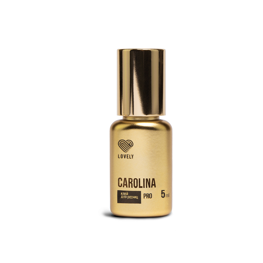 Клей Lovely Carolina чёрный для наращивания ресниц, 5 мл